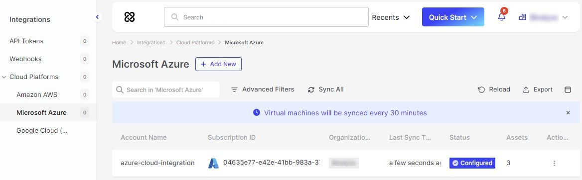Microsoft Azure Cloud Platform Integration | Binalyze Knowledge Base