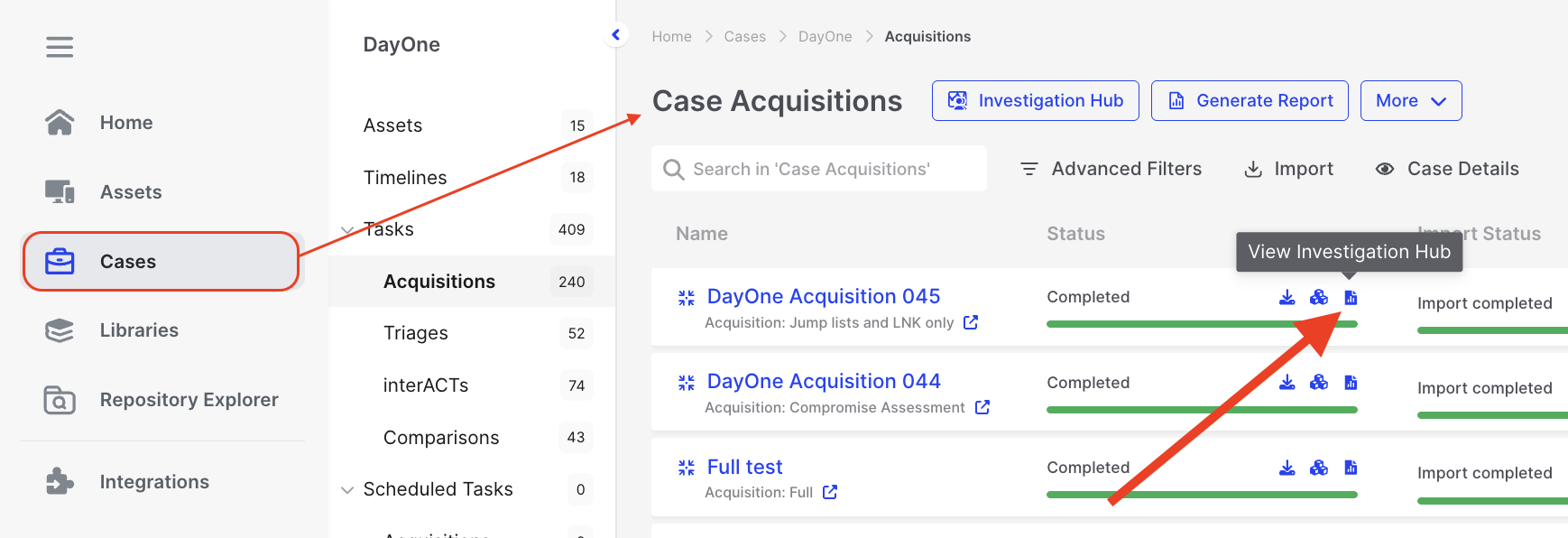 Task Creation | Binalyze Knowledge Base