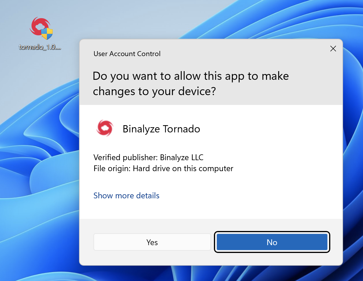 Tornado Installation Guide | Binalyze Knowledge Base