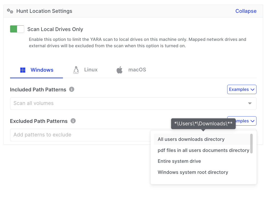 Hunt/Triage | Binalyze Knowledge Base